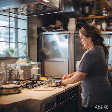 “咯咯消毒柜，静音烹饪伴侣”