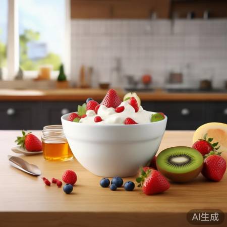 解冻酸奶美食多