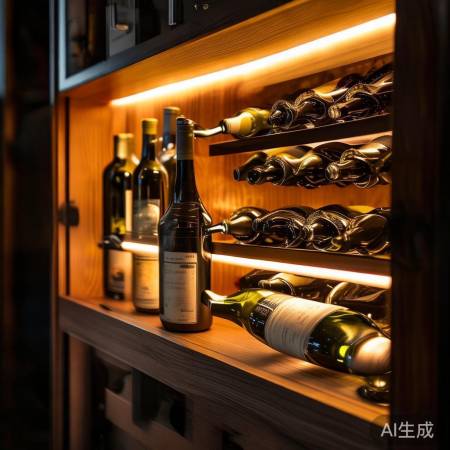 红酒柜柔光营造浪漫