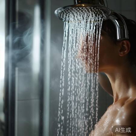 热水节能洗澡法