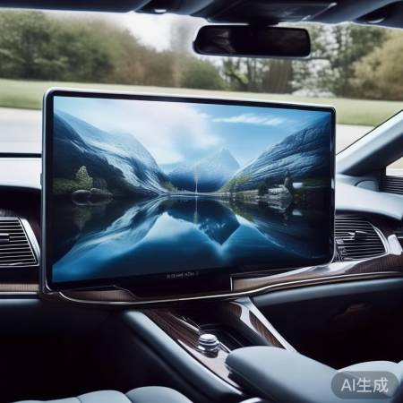 车载电视高颜值大屏爽