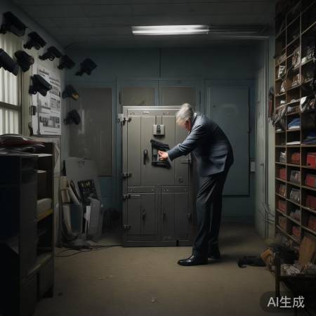 远离危险，勿触碰枪支