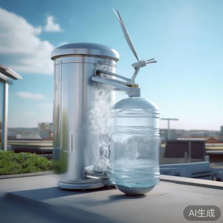 风能热水器，受天气影响，但绿色